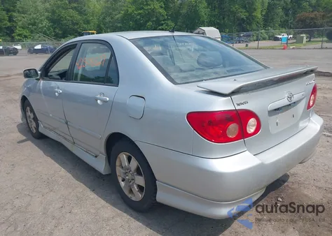 2005 Toyota Corolla S из США, поврежденный, VIN 2T1BR32E75C469978